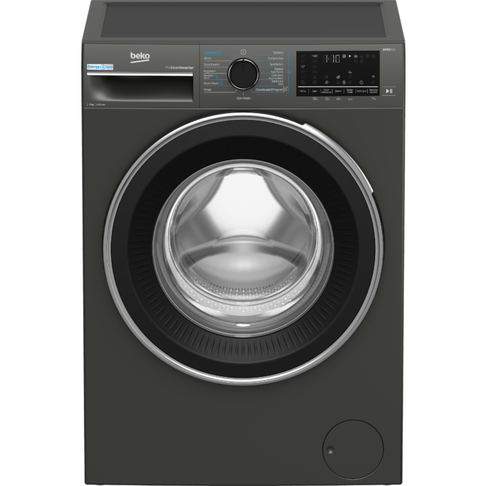 Beko 9kg Grey Freestanding Washing Machine - BAW208