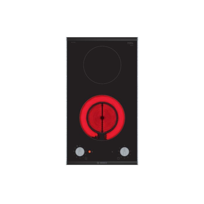 Bosch 30cm Black Ceramic Electric Domino Hob - PKF375CA2E