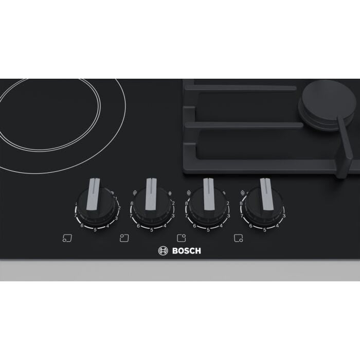 Bosch 60cm Gas on Glass Mixed hob - PRY6A6B70