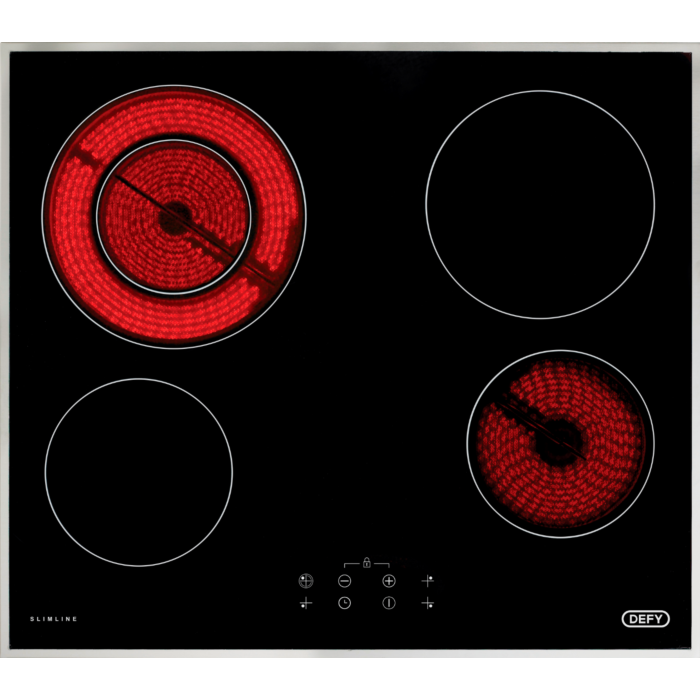 Defy Slimline 600 Vitroceramic Hob - DHD494