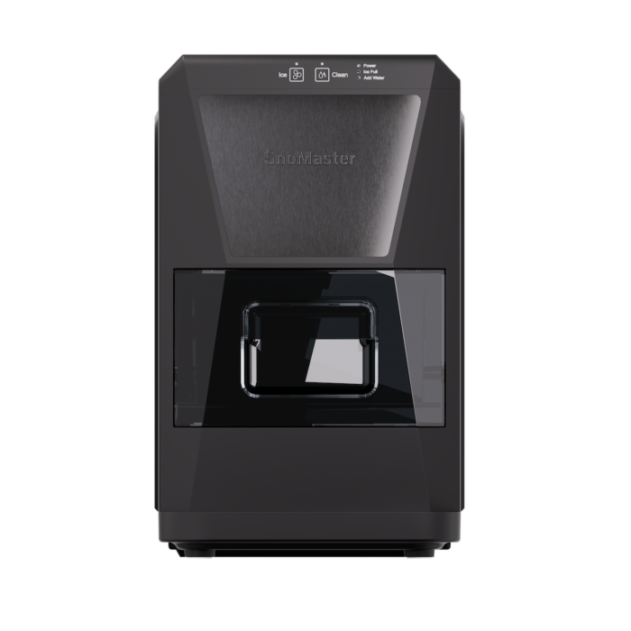 SnoMaster Black Counter-Top Sphere-Ball Ice-Maker - SMIC-50