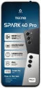 Tecno Spark 40 Pro (Moon Titanium, 256 GB) (8 GB RAM)