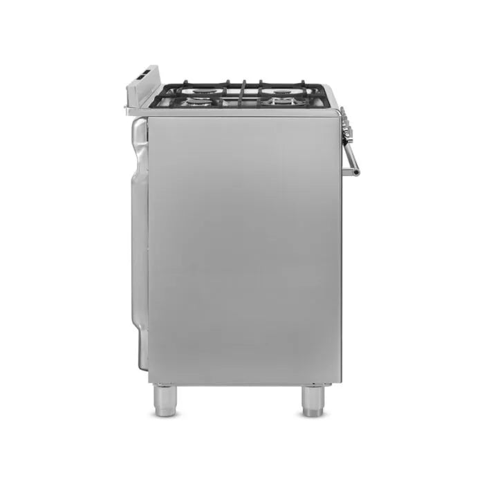 Smeg 60cmx60cm Stainless Steel Cooker With Gas Hob - SSA60MX2