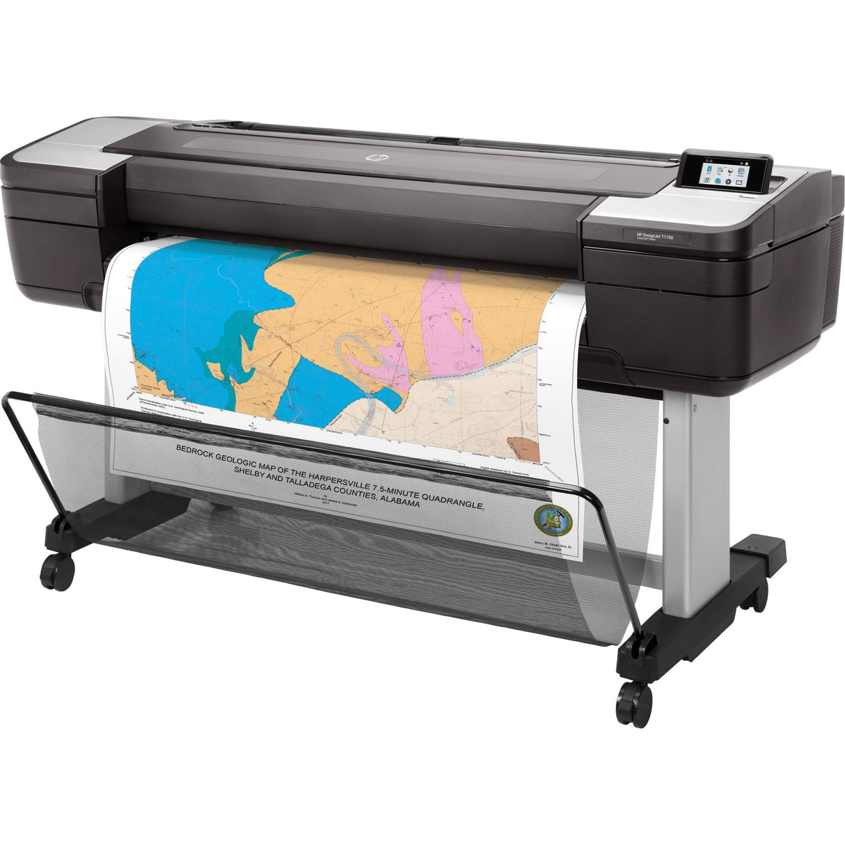 HP Designjet T1700 large format printer Thermal inkjet Colour 2400 x 1200 DPI 1118 x 1676 mm