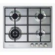 Elba 60cm Stainless Steel 4 Burner Gas Hob - 02-ELIO65-445L