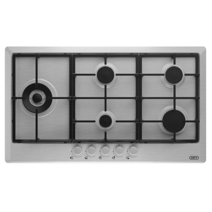 Defy 90cm Inox Gas Hob - DHG129