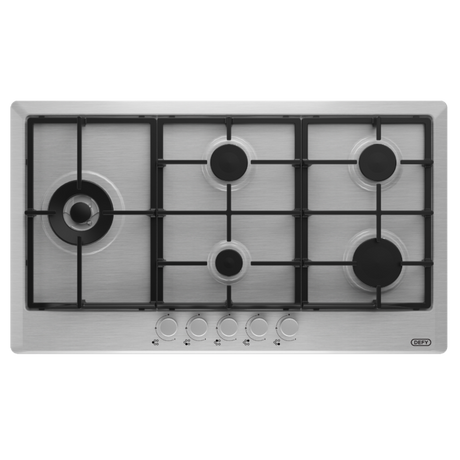 Defy 90cm Inox Gas Hob - DHG129