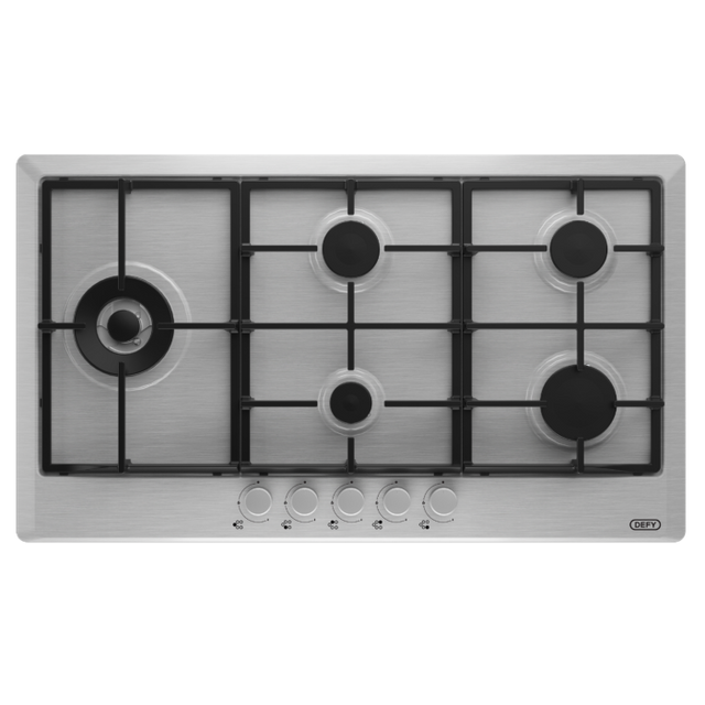 Defy 90cm Inox Gas Hob - DHG129