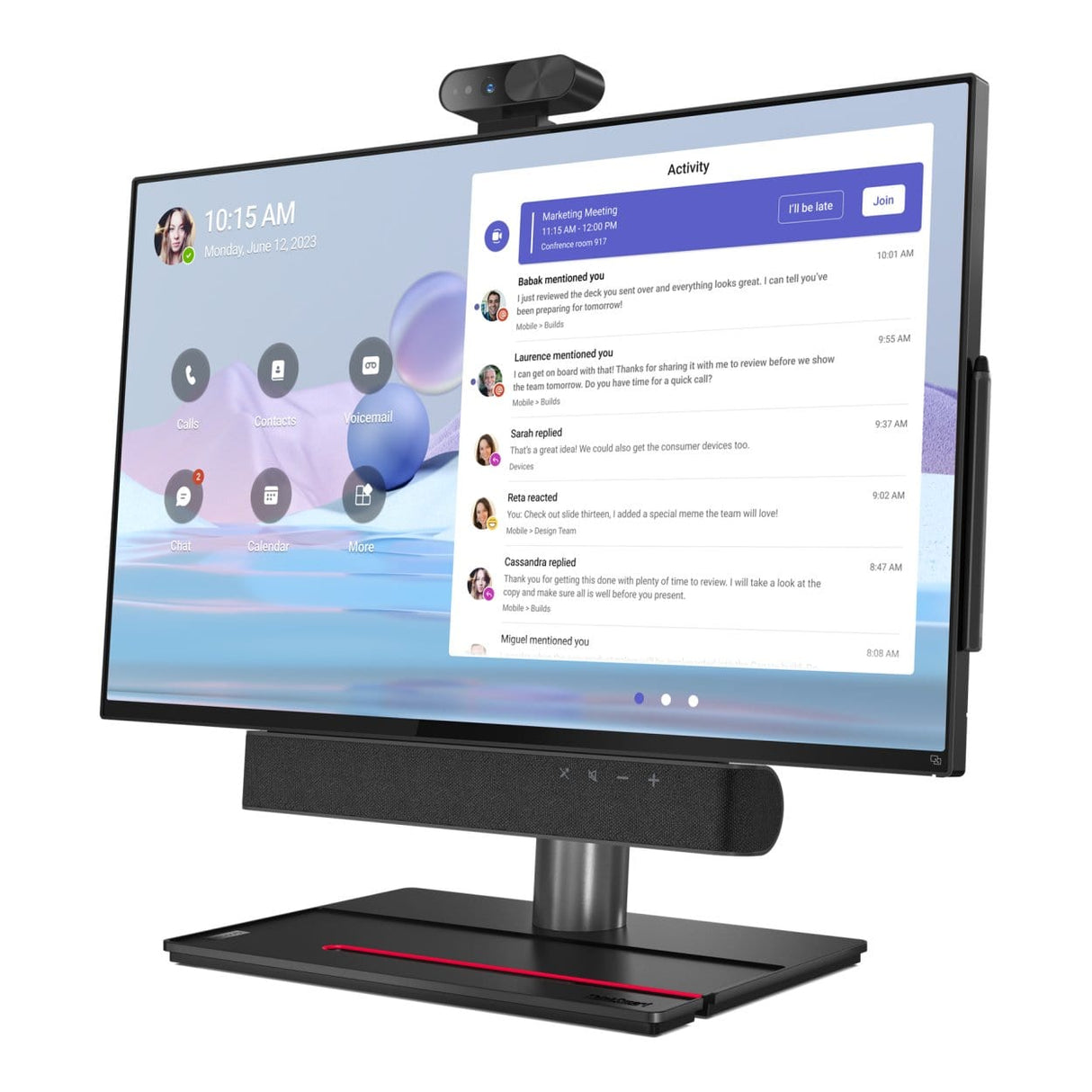 Lenovo ThinkSmart View Plus 27-inch FHD Conference All-in-One PC - Qualcomm QCS8250 128GB UFS 8GB RAM Android 10