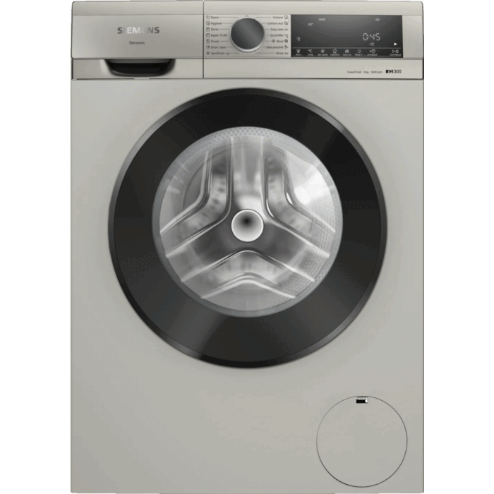 Siemens 9kg Silver iQ300 Front Loader Washing Machine - WG44A10XZA