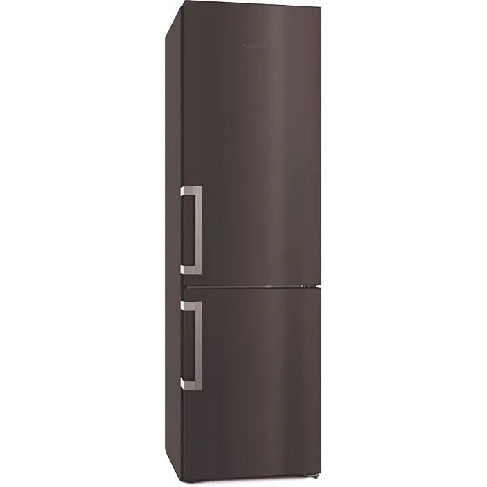 Miele Black Steel Combi Fridge - KFN4795DDBLK