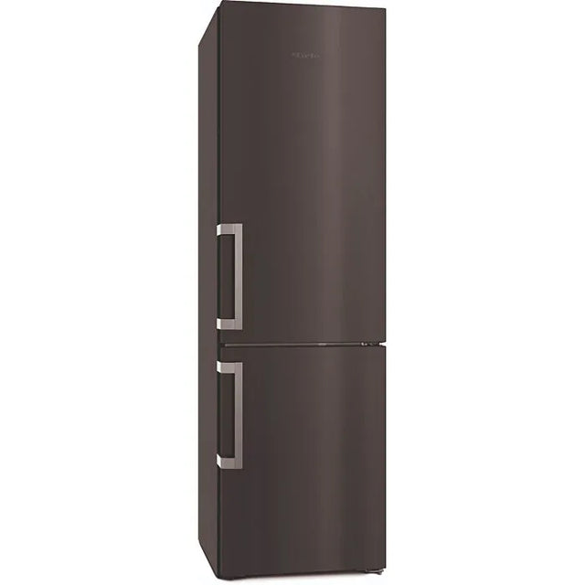 Miele Black Steel Combi Fridge - KFN4795DDBLK