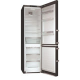 Miele Black Steel Combi Fridge - KFN4795DDBLK