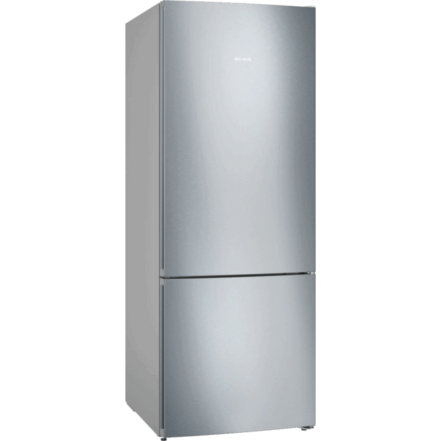 Siemens 186 x 70cm Stainless Steel iQ300 Combi Bottom Freezer Freestanding Fridge-Freezer - KG55NVIE0N