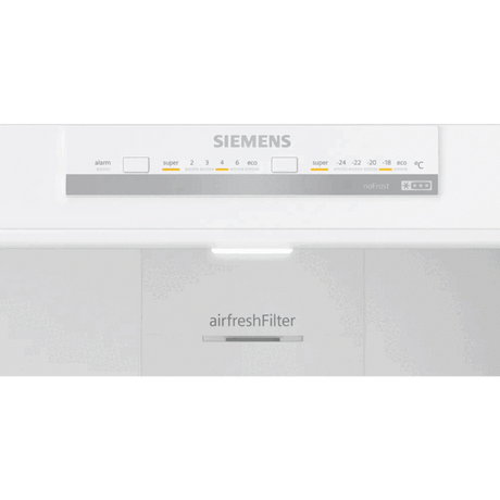 Siemens 186 x 70cm Stainless Steel iQ300 Combi Bottom Freezer Freestanding Fridge-Freezer - KG55NVIE0N