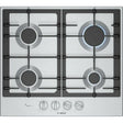 Bosch 60cm Stainless Steel Series 6 Gas Hob - PCP6A5I90Z