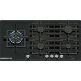 Bosch 90cm Black Series 8 Gas Hob Tempered Glass - PRS9A6H40Z