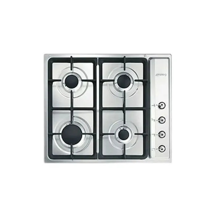 Smeg 60cm Stainless Steel Gas Hob - PS60GHC