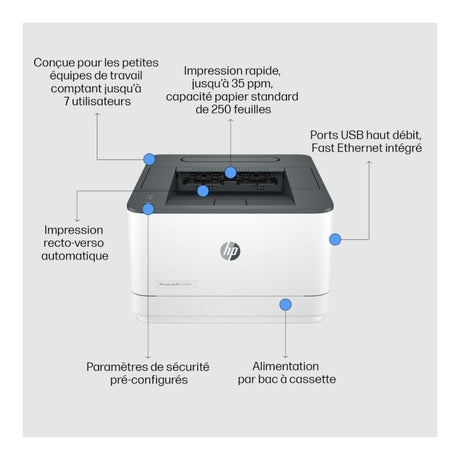 HP LaserJet Pro 3003dn A4 Mono Laser Printer 3G653A