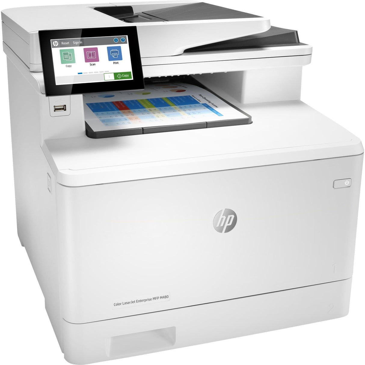 HP Color LaserJet Enterprise M480f A4 Multifunction Business Printer 3QA55A