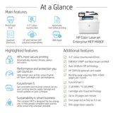 HP Color LaserJet Enterprise M480f A4 Multifunction Business Printer 3QA55A