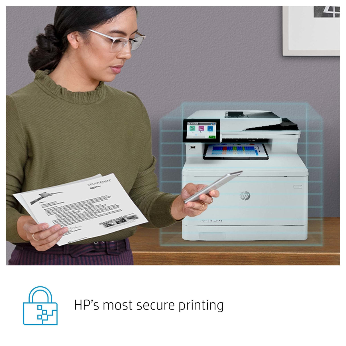 HP Color LaserJet Enterprise M480f A4 Multifunction Business Printer 3QA55A