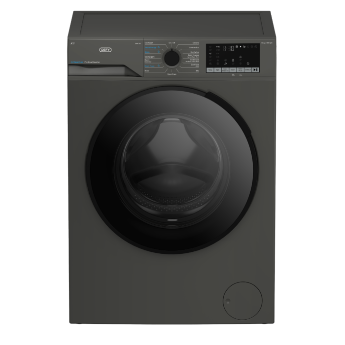 Defy 10kg Manhatten Grey Front Loader Washing Machine - DAW397