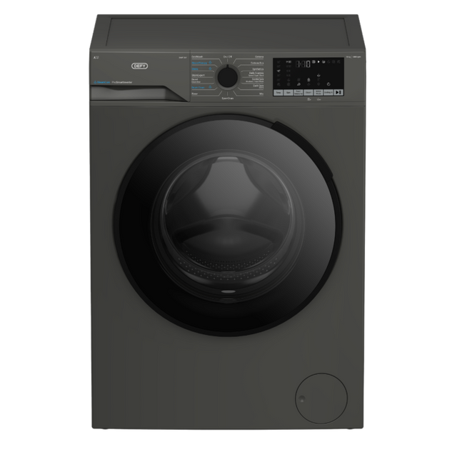 Defy 10kg Manhatten Grey Front Loader Washing Machine - DAW397