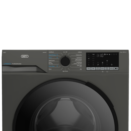 Defy 10kg Manhatten Grey Front Loader Washing Machine - DAW397