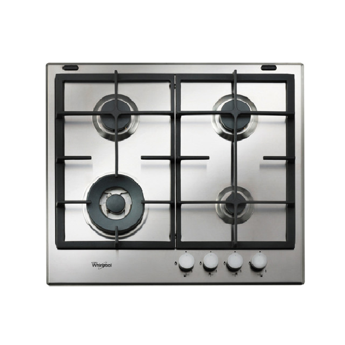 Whirlpool 60cm Stainless Steel Gas Hob - GMA6422IX