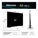 Hisense 50A6Q 50-inch 4K UHD Smart TV