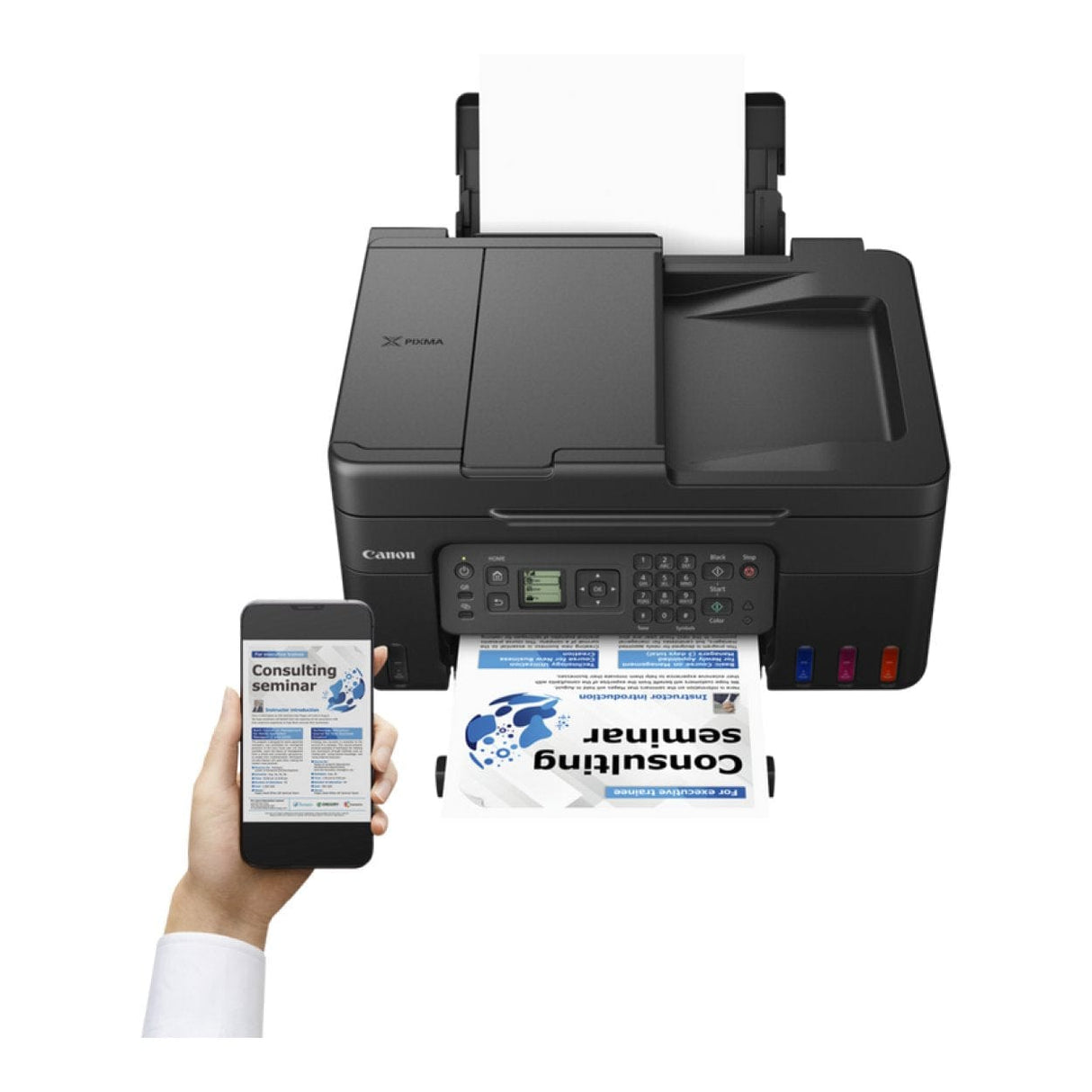 Canon Pixma G4470 MegaTank 4-in-1 Multifunction Inkjet Printer 5807C026