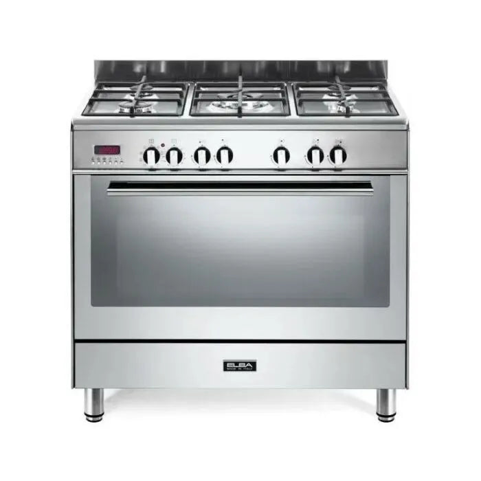 Elba 90cm Stainless Steel Gas/Electric Stove - 9FX827