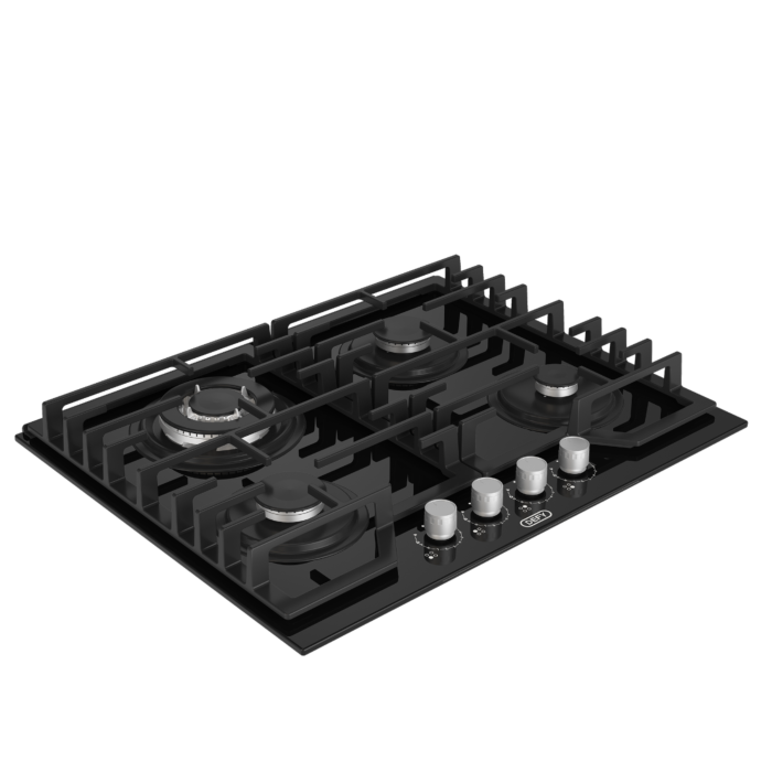 Defy 65cm 4B Gas on Glass Hob - DHG614
