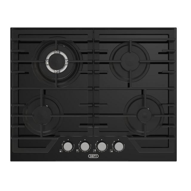 Defy 65cm 4B Gas on Glass Hob - DHG614