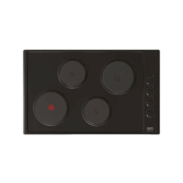 Defy 90cm Black Gemini Solid Hob - DHD416