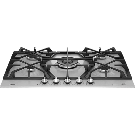 Beko 75cm Gas Hob Stainless Steel Inox - HIAW75226SXE