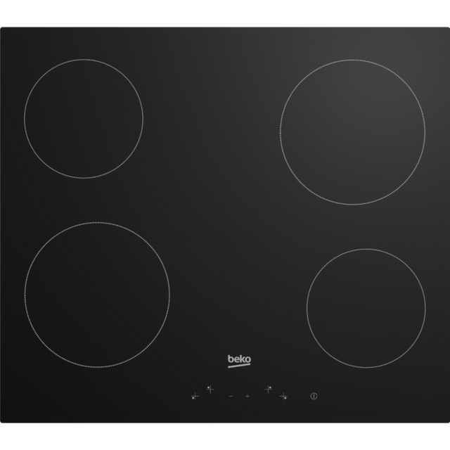Beko 60cm Black Vitoceramic Hob - HIC64401