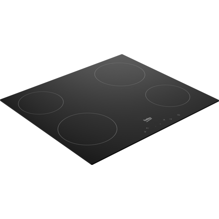 Beko 60cm Black Vitoceramic Hob - HIC64401