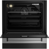 Beko 60cm Vitroceramic Inox (Stainless Steel) Free Standing Stove - FSE87310GX