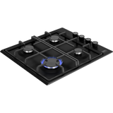 Defy 60cm Black Gas Hob - DHG132