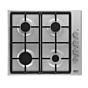 Defy Slimline Gas Hob Side Control Stainless Steel - DHG133