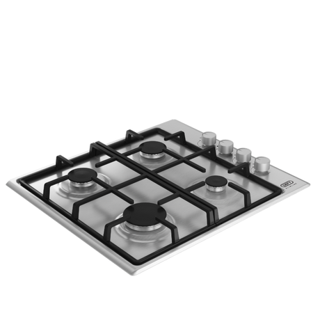 Defy Slimline Gas Hob Side Control Stainless Steel - DHG133