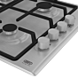 Defy Slimline Gas Hob Side Control Stainless Steel - DHG133