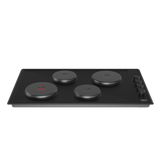 Defy 90cm Black Gemini Solid Hob - DHD416