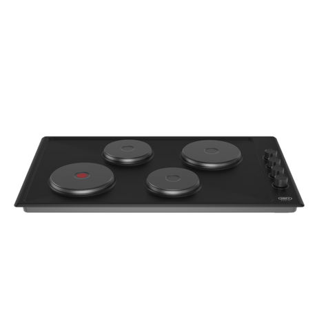 Defy 90cm Black Gemini Solid Hob - DHD416