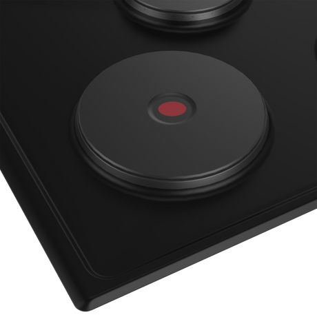 Defy 90cm Black Gemini Solid Hob - DHD416