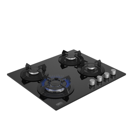 Defy 60cm Slimline Gas on Glass Hob - DHG604