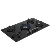 Defy 90cm Black Gas on Glass Hob - DHG905