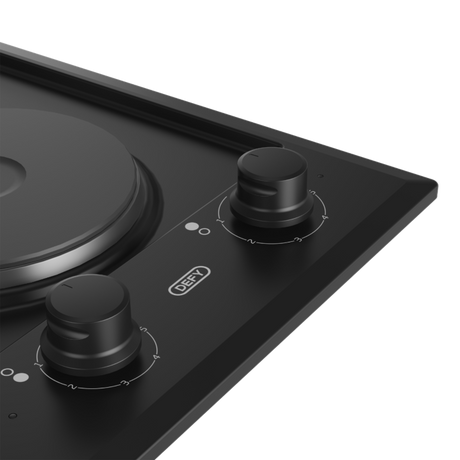 Defy 30cm Black Solid Hob - DHD400